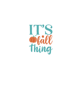 Its fall thing minta fekete pólón