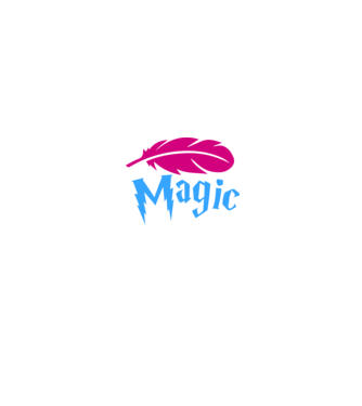Magic 2 minta fehér pólón
