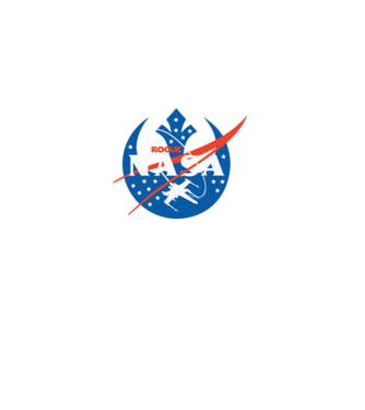 Rogue NASA minta fekete pólón