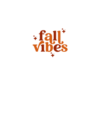 Fall vibes minta homokszín pólón