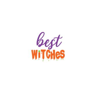 Best Witches Halloween 2 minta fehér pólón