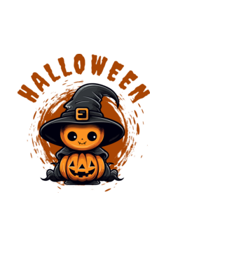 Halloween  minta fehér pólón