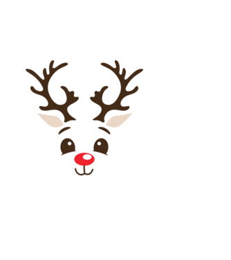 Reindeer minta világoskék pólón