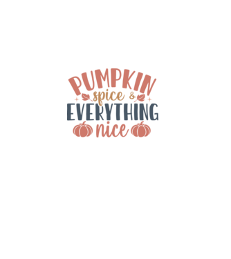 Pumpkin spice everything nice minta dusty pink pólón