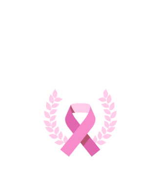 Team Pink  minta fehér pólón