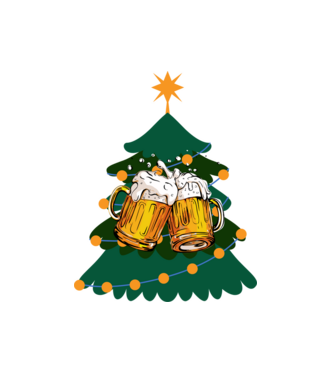 Beermas minta fehér pólón