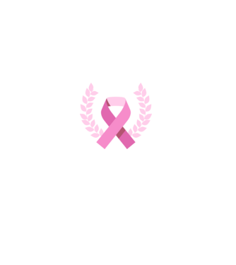 Team Pink  minta szürke pólón