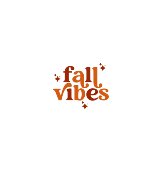 Fall vibes minta szürke pólón