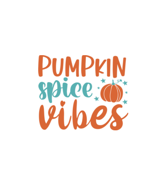 Pumpkin spice vibes minta fehér pólón