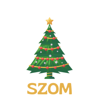 Fszom minta fehér pólón