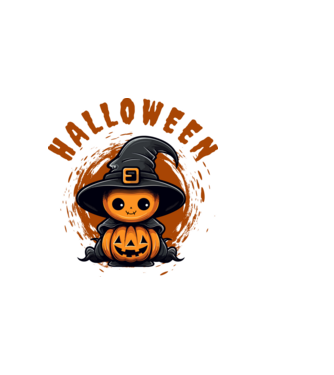 Halloween  minta sötétkék pólón