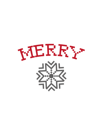 Merry minta fekete pólón