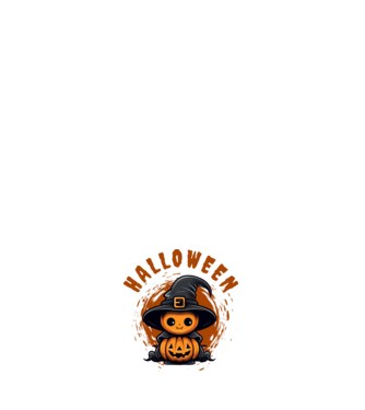 Halloween  minta fehér pólón
