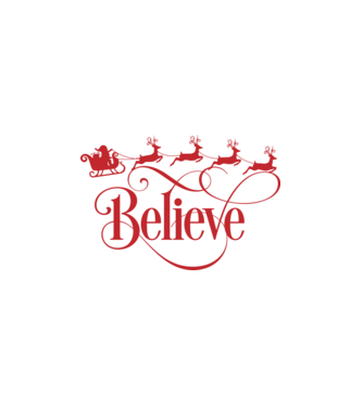 Believe minta fehér pólón