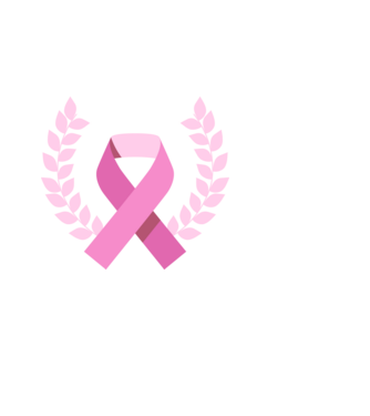 Team Pink  minta világoskék pólón