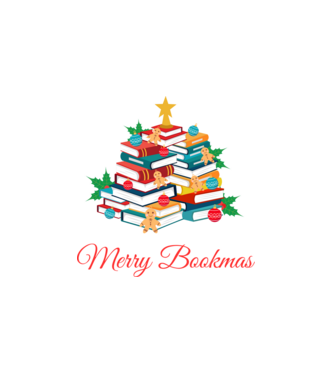 Merry bookmas minta fehér pólón