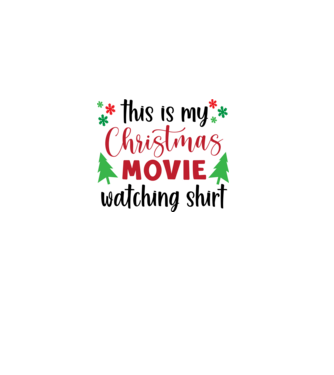 CHRISTMAS MOVIE SHIRT minta dusty pink pólón