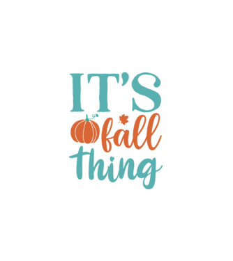Its fall thing minta fekete pólón