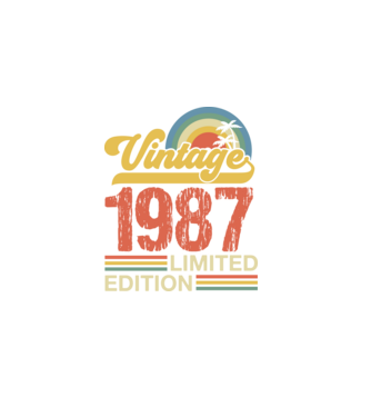 Vintage Years Limited Edition 1987 minta szürke pólón