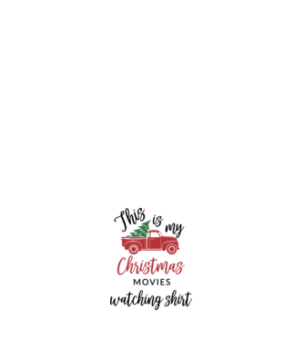 Christmas movies shirt minta fehér pólón