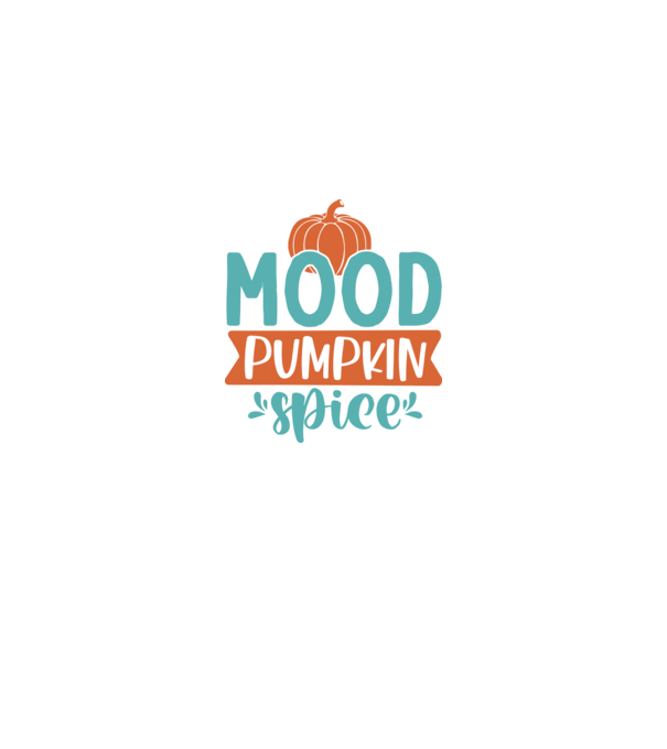 Mood pumpkin spice minta fekete pólón