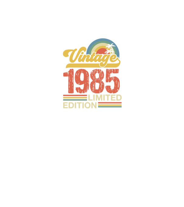 Vintage Years Limited Edition 1985 minta fekete pólón