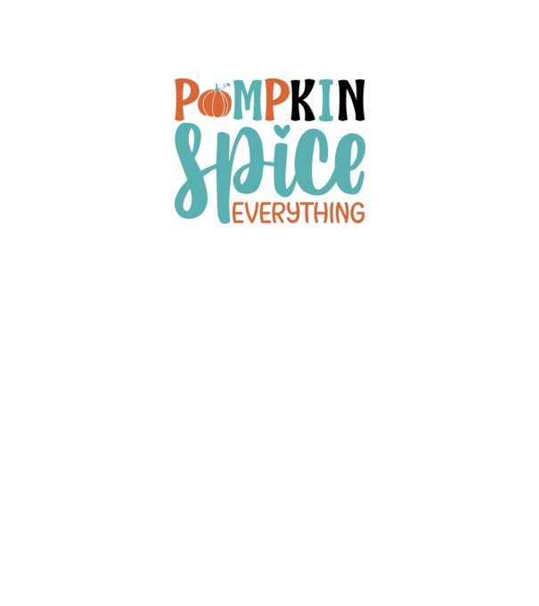 Pumpkin spice everything minta fehér pólón