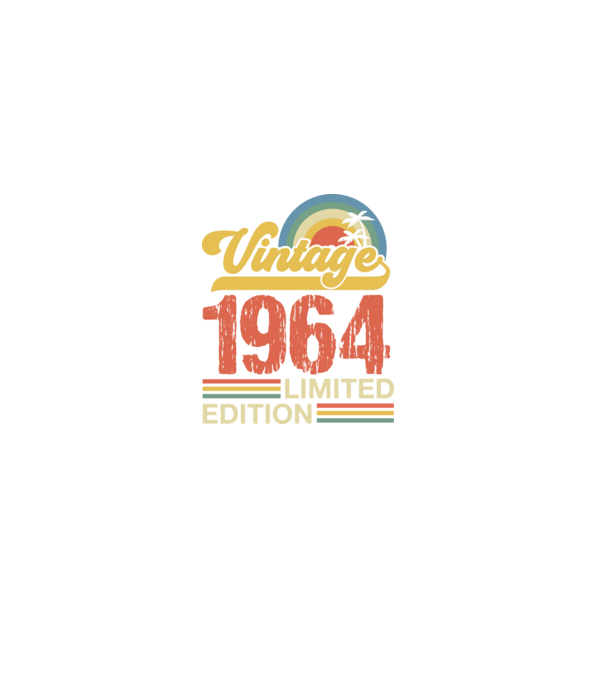 Vintage Years Limited Edition 1964 minta fekete pólón