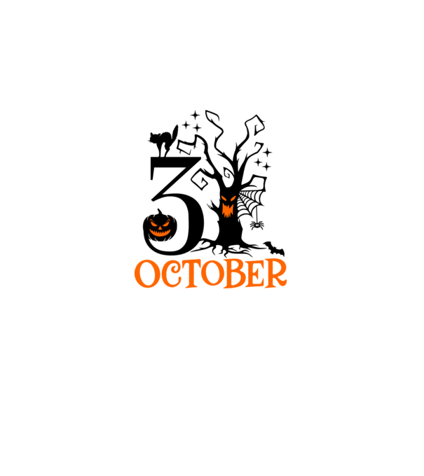 31ST OCTOBER CAT minta szürke pólón