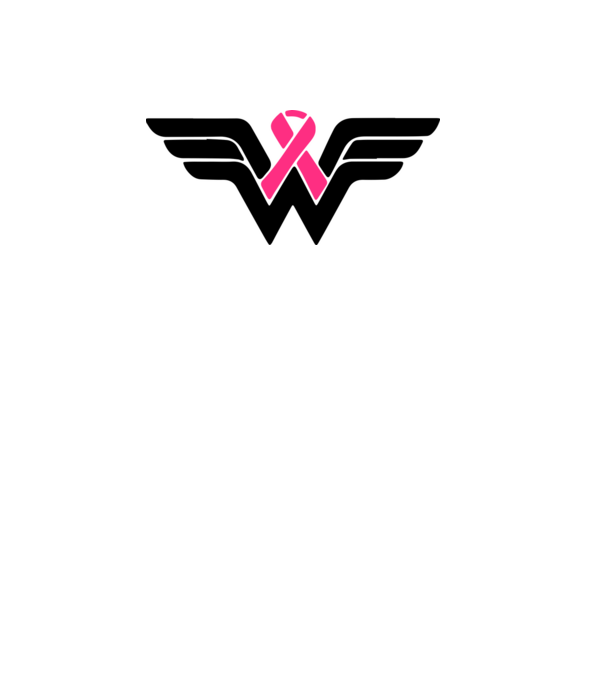 Ppink Ribbon minta fehér pólón