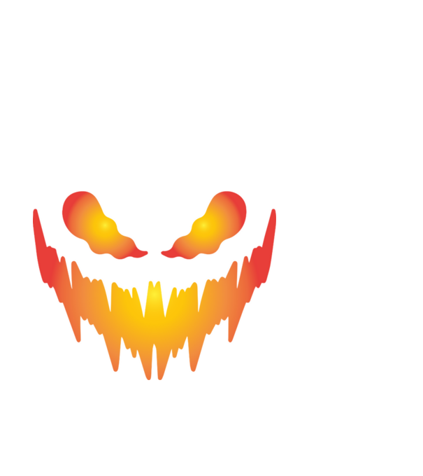 Spooky  minta fekete pólón