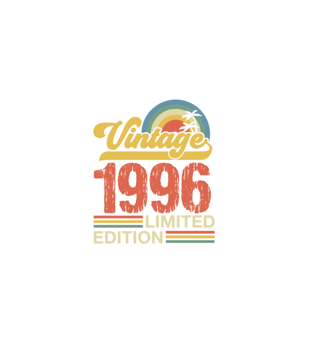 Vintage Years Limited Edition 1996 minta szürke pólón