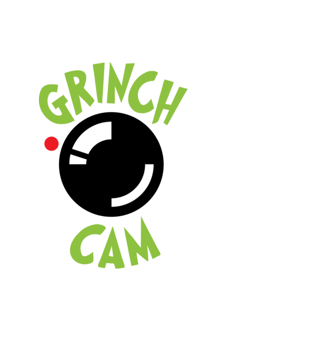 grinch cam minta világoskék pólón