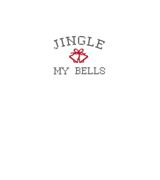 Jingle my bells minta fehér pólón