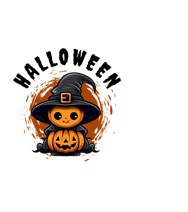 Halloween minta fekete pólón
