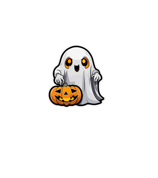 Happy Halloween minta fehér pólón