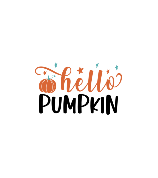 Hello pumpkin minta fehér pólón