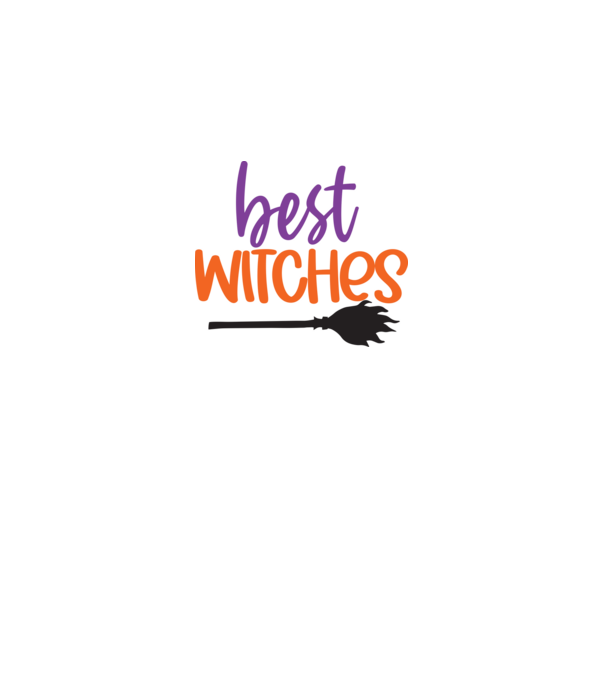 Best Witches  minta fehér pólón