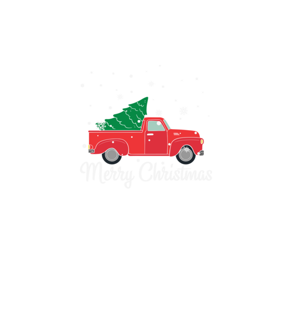 Merry Christmas car minta türkiz pólón