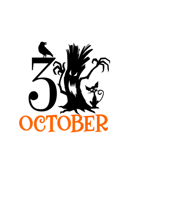 31ST OCTOBER CROW minta fehér pólón