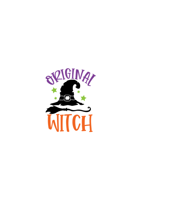 Original Witch minta fehér pólón