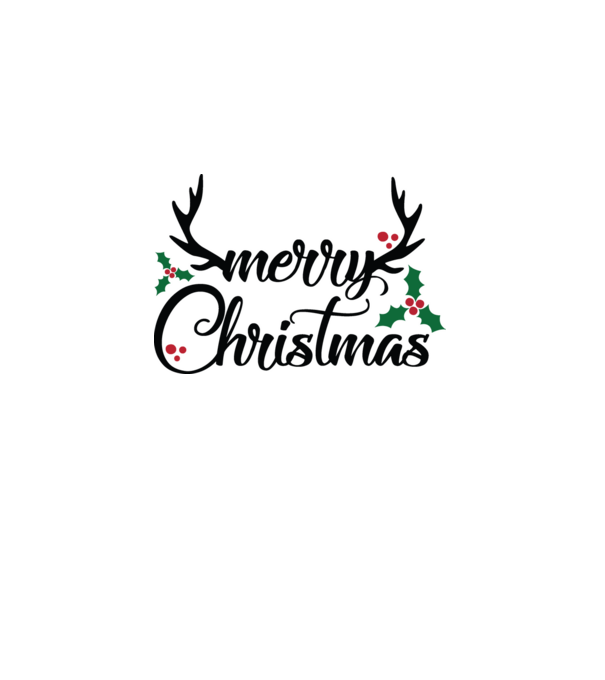 Merry deermas minta fehér pólón