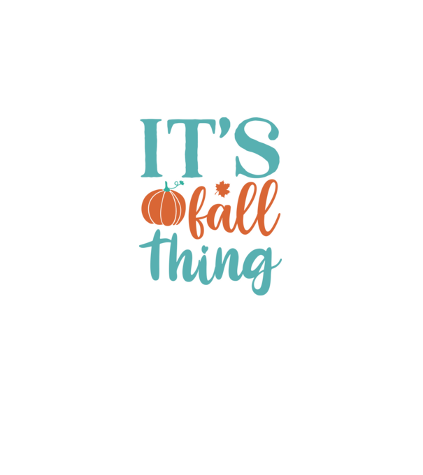 Its fall thing minta fekete pólón