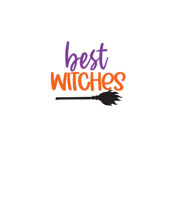 Best Witches  minta fehér pólón