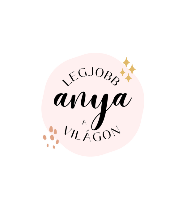 Legjobb anya a világon minta fehér pólón
