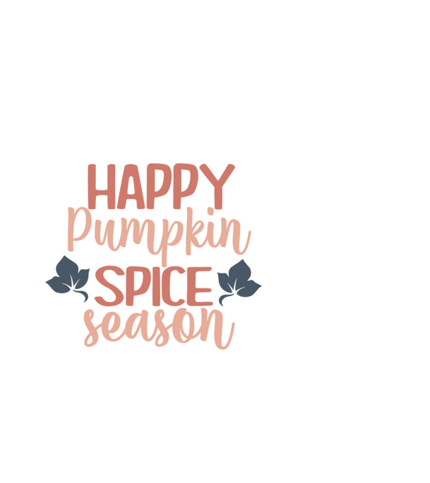 Happy pumpkin spice season minta fehér pólón