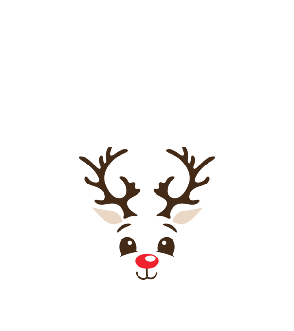 Reindeer minta fehér pólón