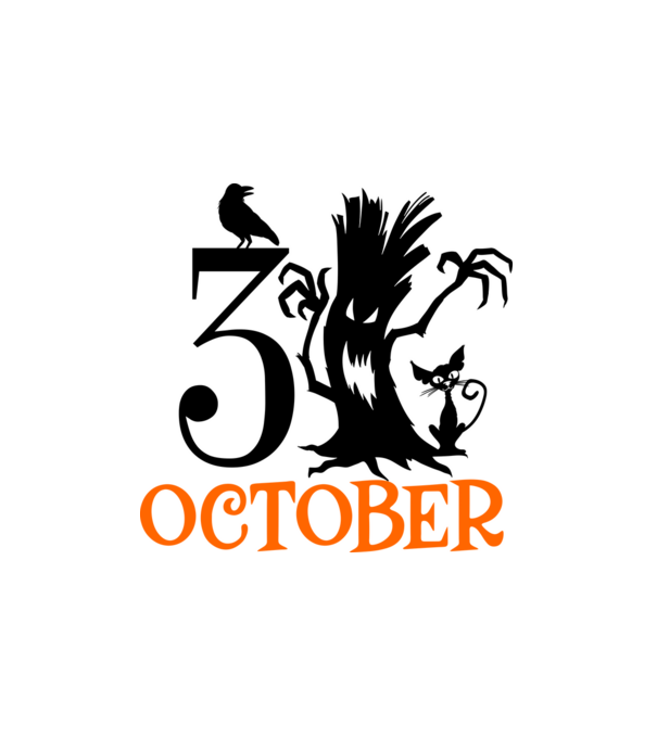 31ST OCTOBER CROW minta fehér pólón