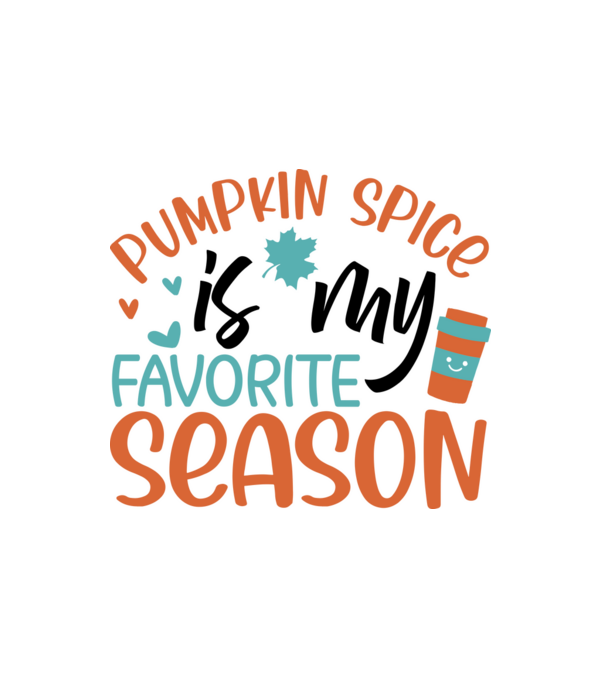 Pumpkin spice is my favorite season minta fehér pólón