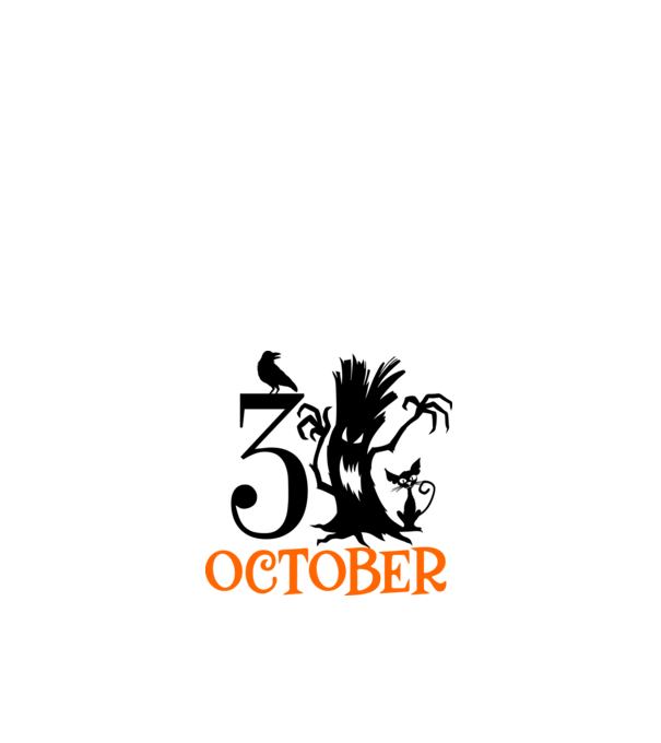 31ST OCTOBER CROW minta fehér pólón